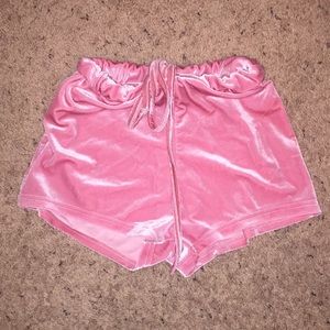Silk booty shorts 💕